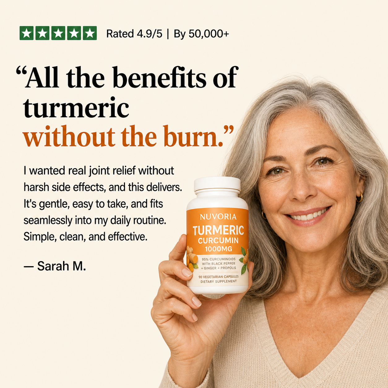 Turmeric Curcumin Capsules (1,000mg)