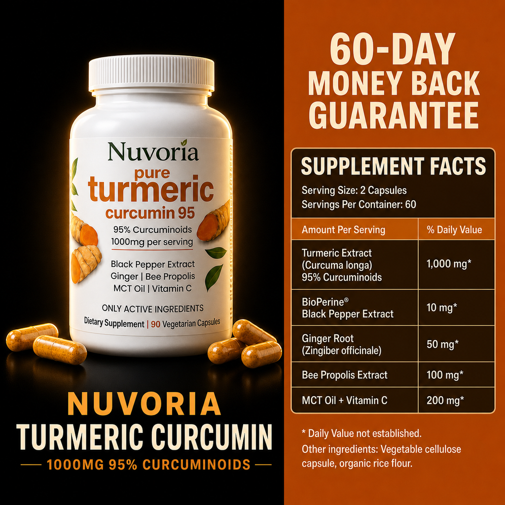 Turmeric Curcumin Capsules (1,000mg)