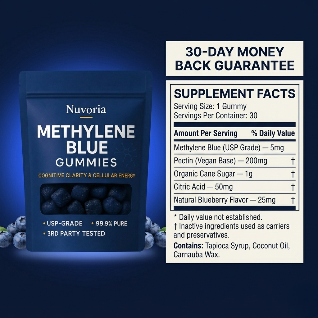 Methylene Blue Gummies (USP-Grade) - Herniated Disc